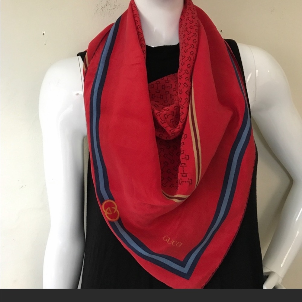 Gucci Silk Scarf